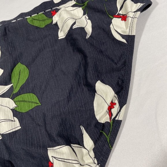 NEW Robin Piccone [ Large ] Elisa High Waist Bikini Bottom in Midnight Blue‎ - Picture 9 of 12